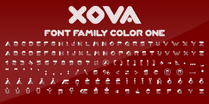 Highlighting the Xova font family.