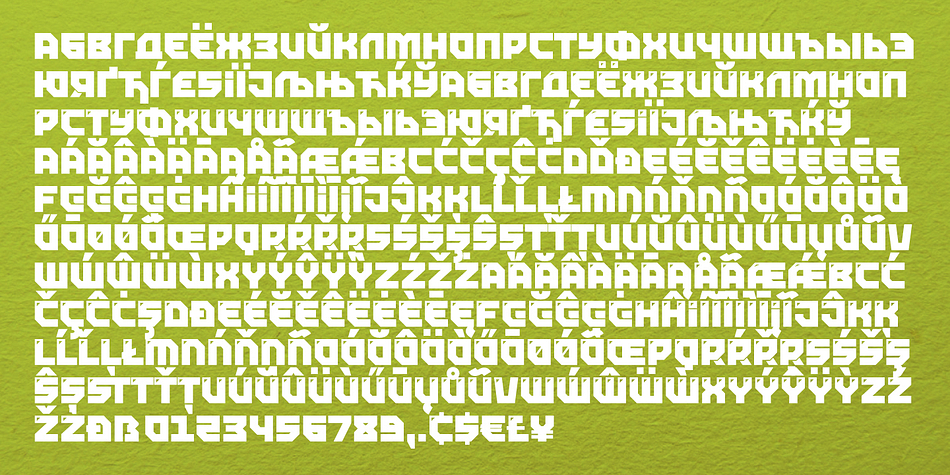 Highlighting the Tesla font family.