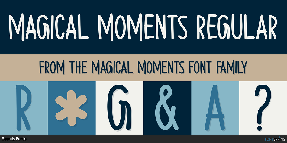 Magical Moments Regular Font