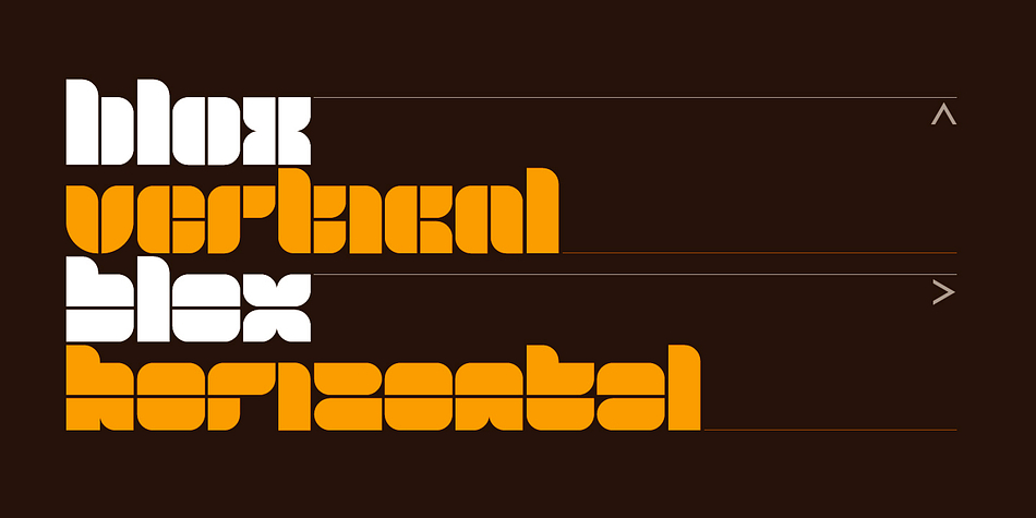 With a simple geometric structure, tight spacing and cuts, Blox is very distinct with high impact.