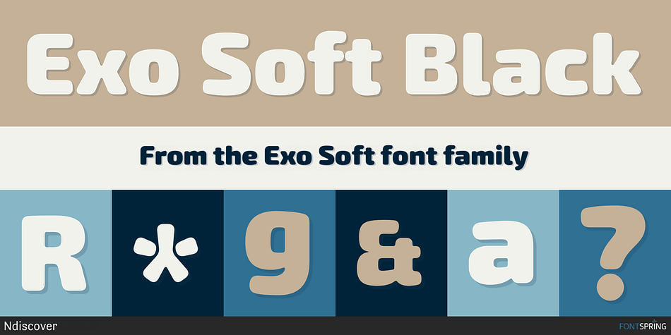 Exo Soft Black Font