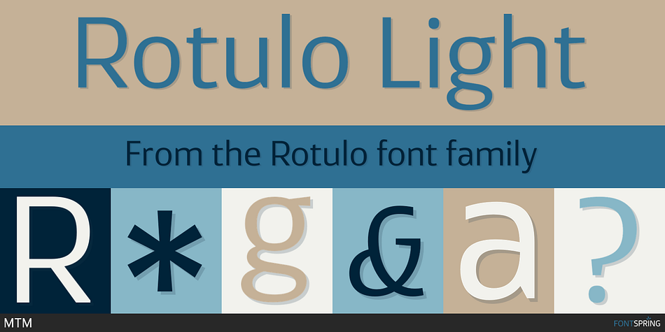 Rotulo Light Font