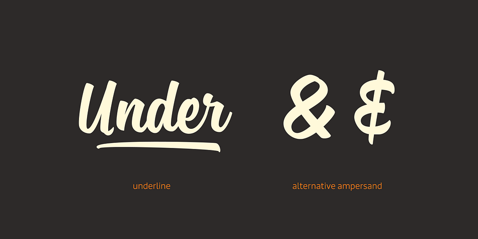 Sanelma font family sample image.