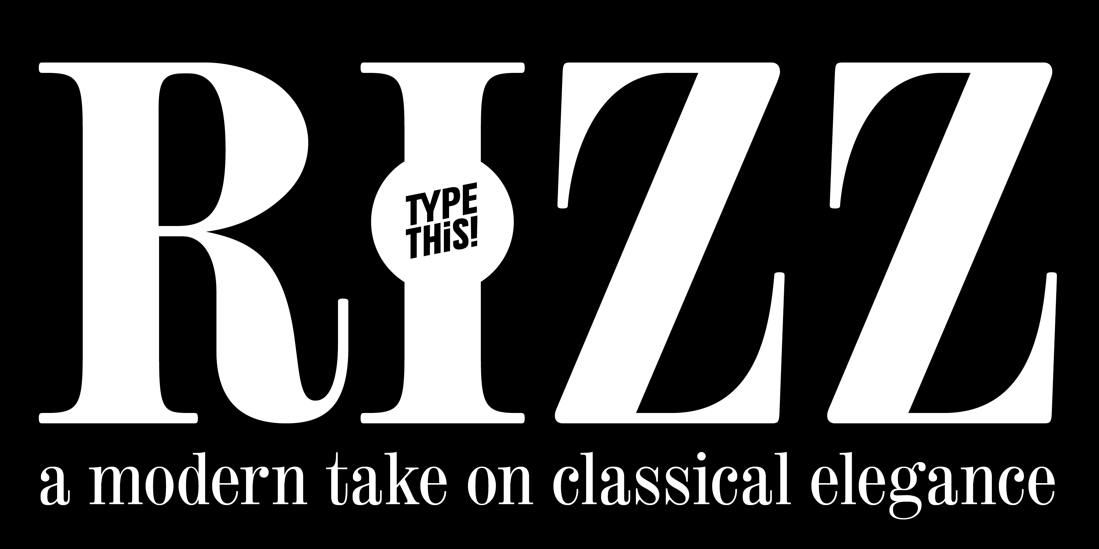 Rizz Font