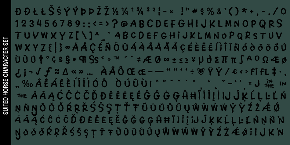 As noted in the quotes, when these word sets are typed with a space before and after them, it will trigger the swap when contextual alternates is on.