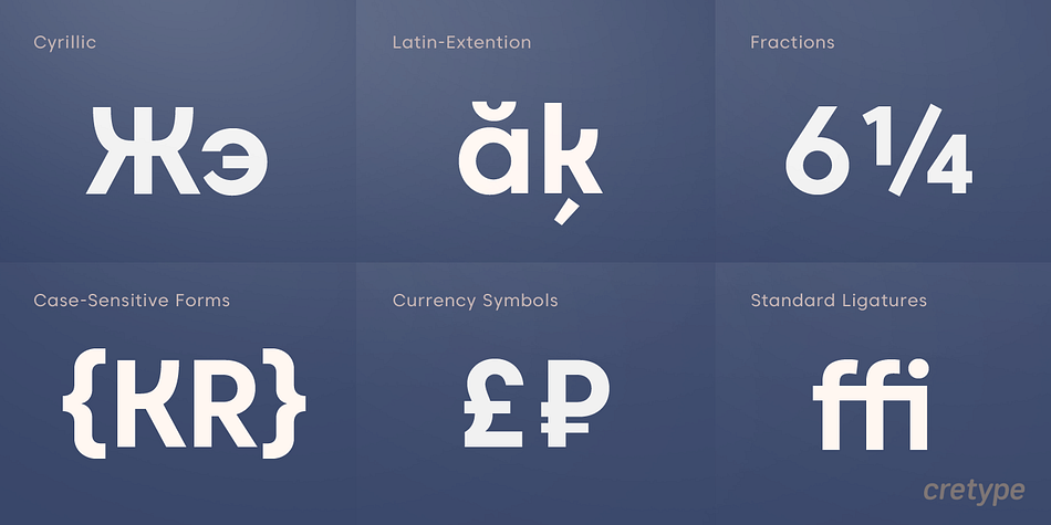 Caros family consists of 9 weights (Thin, ExtraLight, Light, Regular, Medium, Bold, ExtraBold, Heavy & Black) with their corresponding italics.