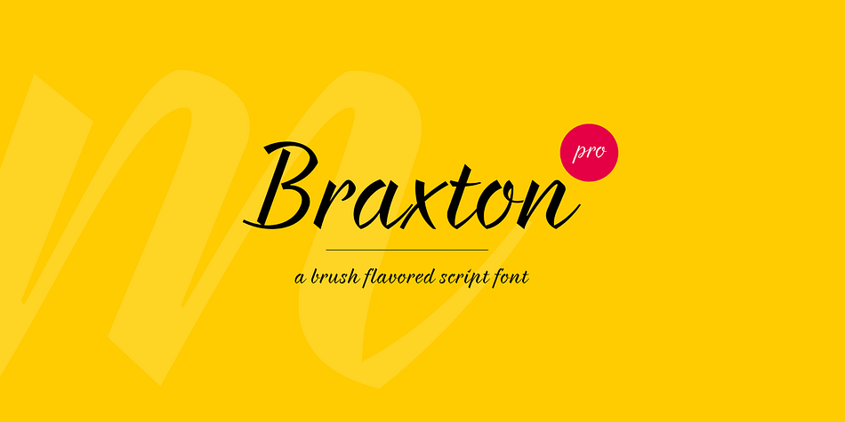 Displaying the beauty and characteristics of the Braxton font family.
