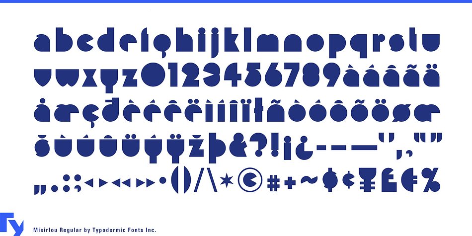 Displaying the beauty and characteristics of the Misirlou font family.