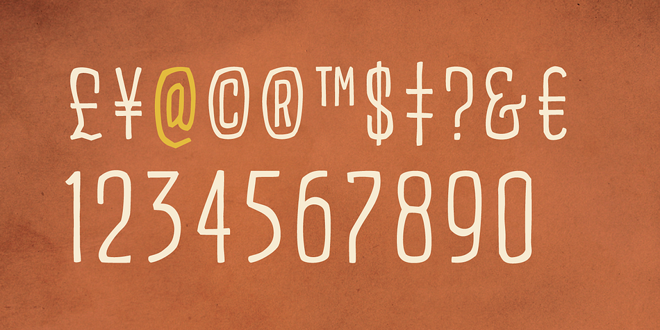 Altus font family example.