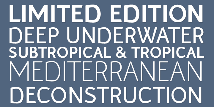 Highlighting the Murena font family.