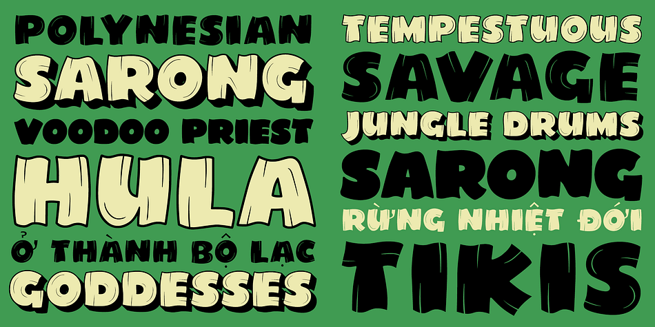Tahitian Shores Font
