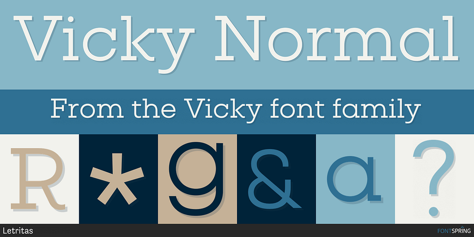 Vicky Normal Font