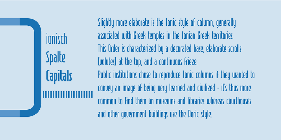 Leftheria includes 7 OpenType features including Standard Ligatures.