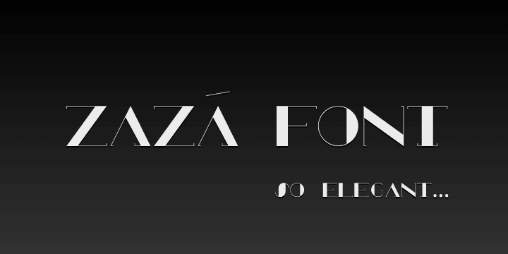 Highlighting the Zaza font family.