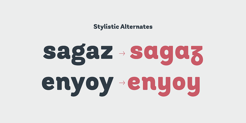 Highlighting the Andes Rounded font family.