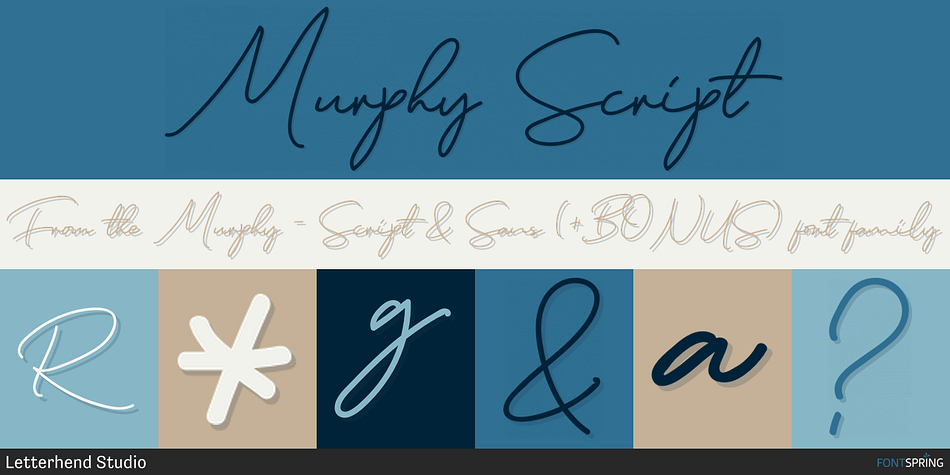 Murphy Script Font