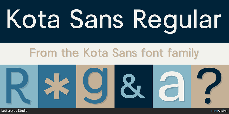 Kota Sans Regular Font
