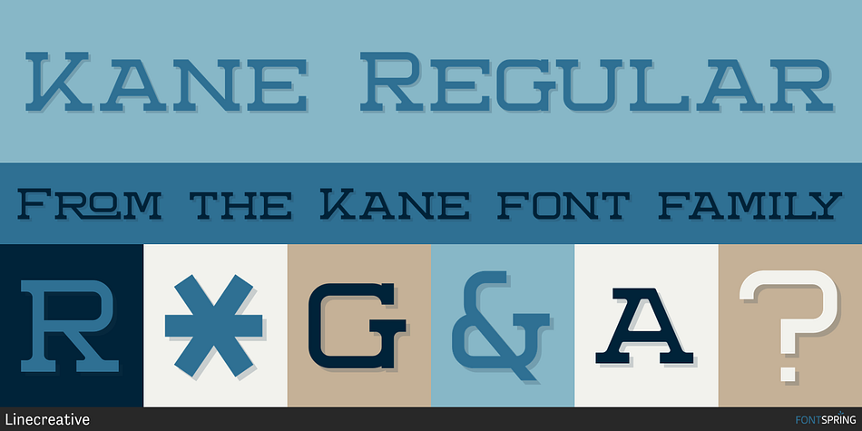 Kane Regular Font
