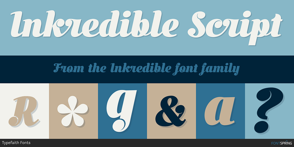 Inkredible Script Font