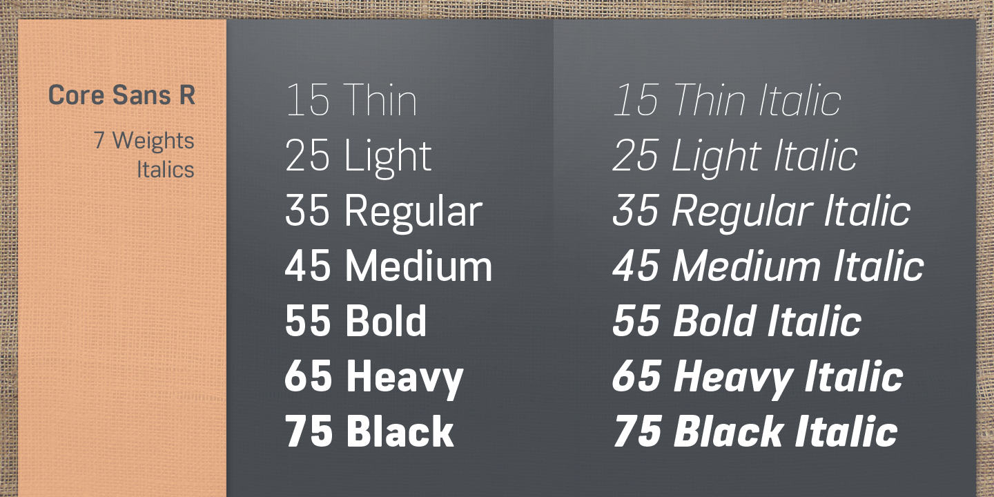 Get core. Core Sans шрифт. Core Sans Heavy. Core Sans r 75 Black. Core Sans d 47 CN Medium.
