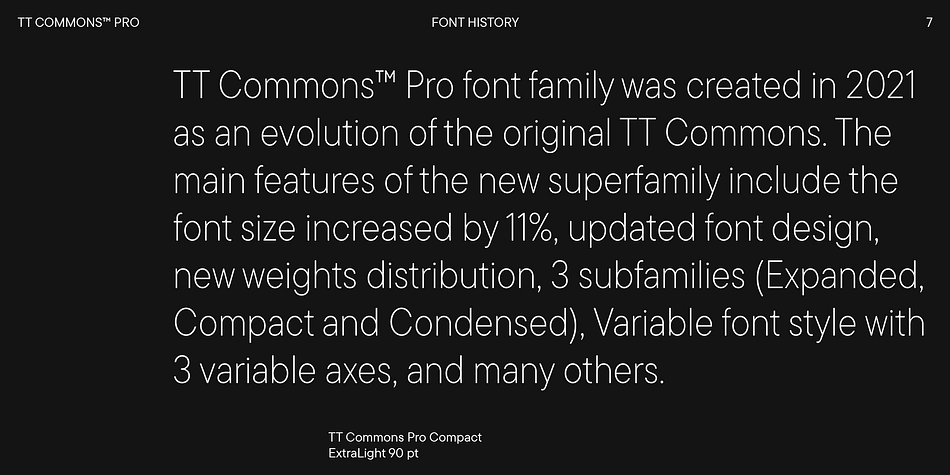 TT Commons Pro Font