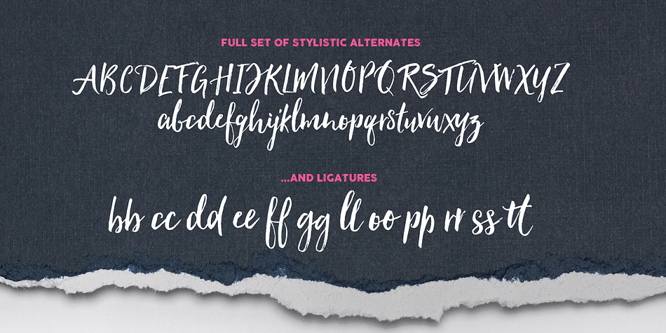 Highlighting the Hello Beautiful font family.