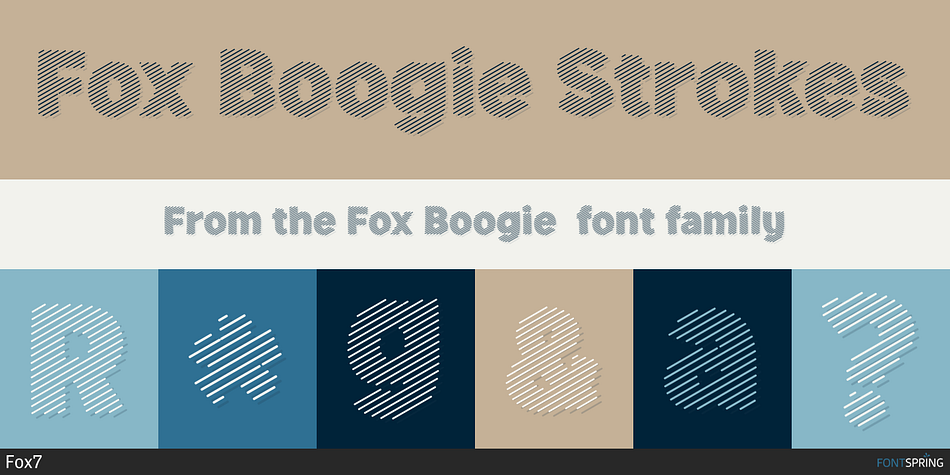 Fox Boogie Strokes Font