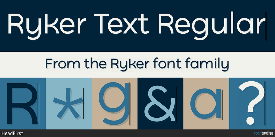 Ryker Text Regular Font