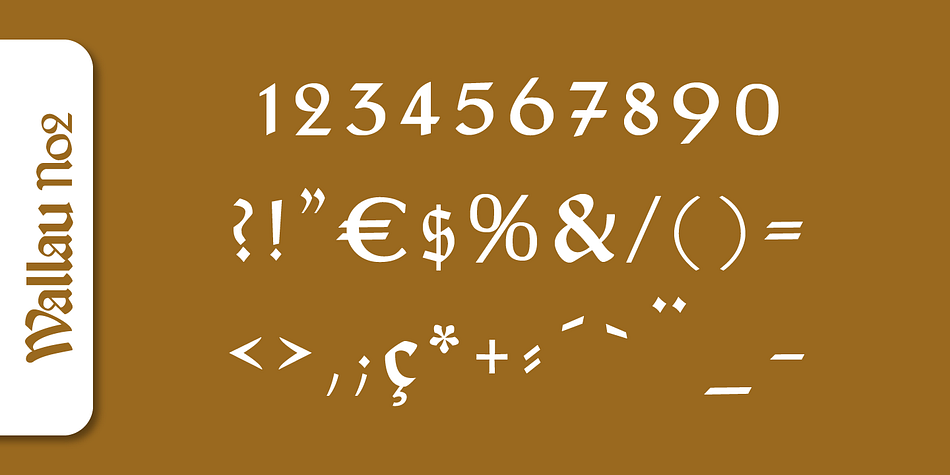 Today, blackletter fonts are mainly used decoratively.