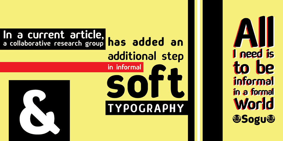 Highlighting the Sogu font family.