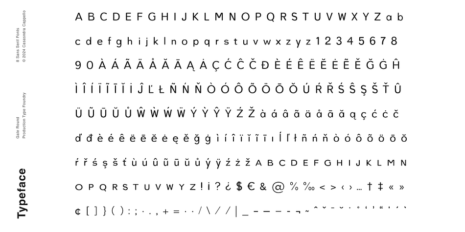 Gale Round Font