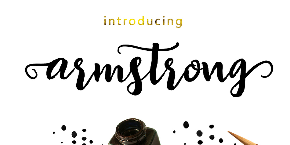 Armstrong is a fun, modern, multi-purpose font.