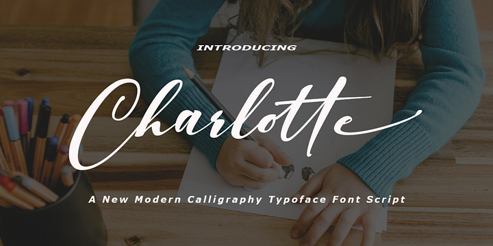 Charlotte font family by pollem.Co