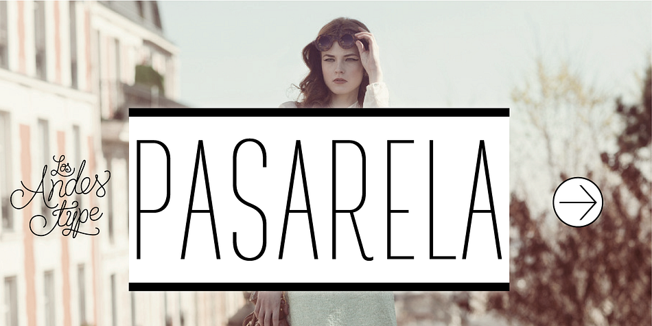 The street is the new runway

Pasarela is a display typeface inspired by the new culture of fashion in the streets.