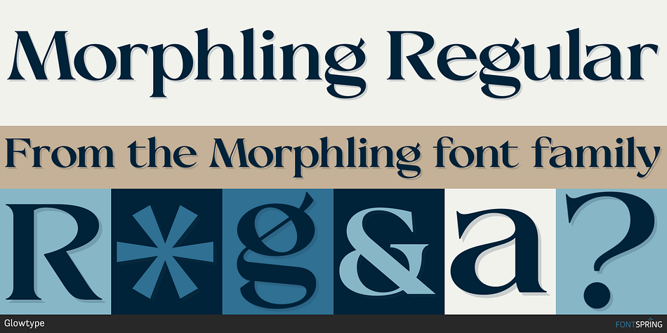 Morphling Regular Font