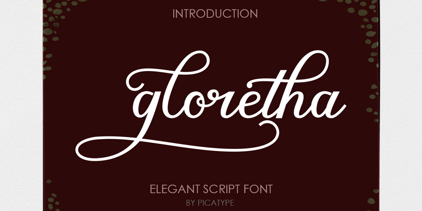 Gloretha Script