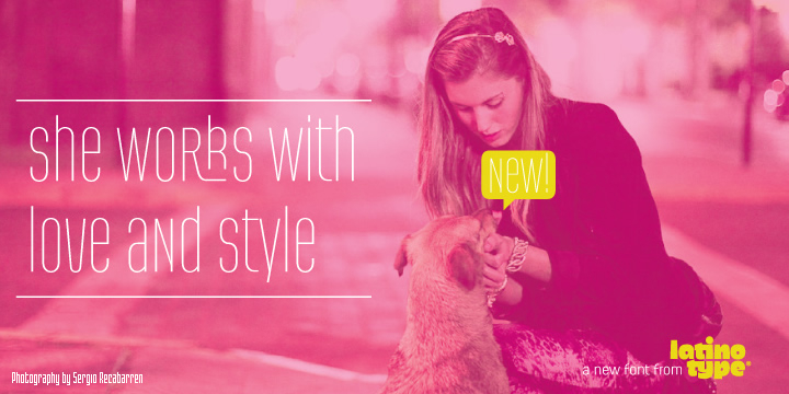 Highlighting the RegiaSansPro font family.