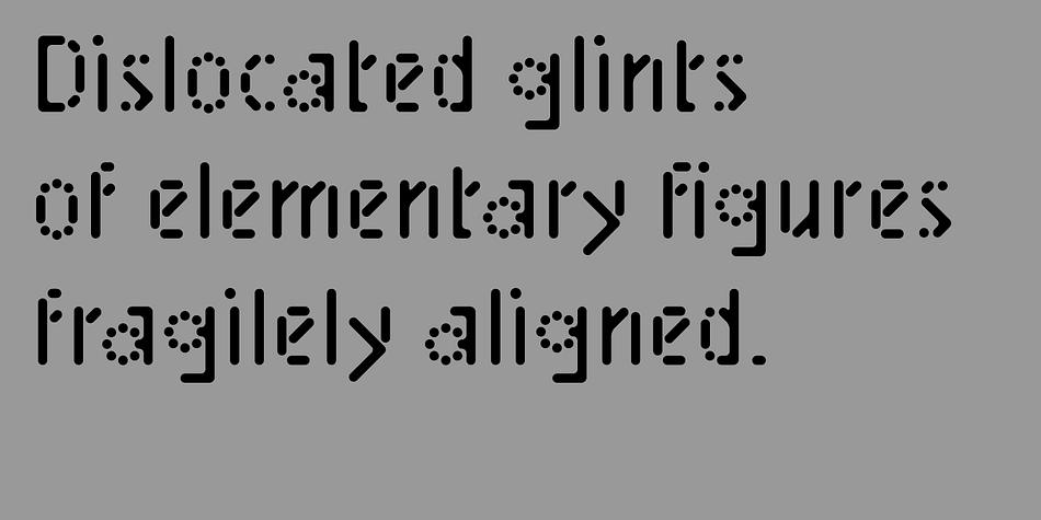 Mineral is a a five font family.