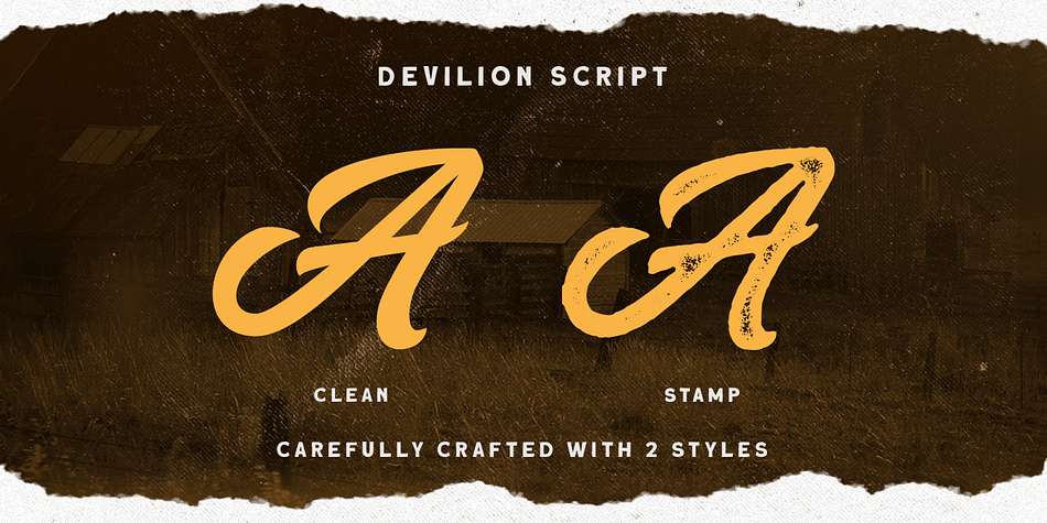 Devilion - Hand Lettering Script Font