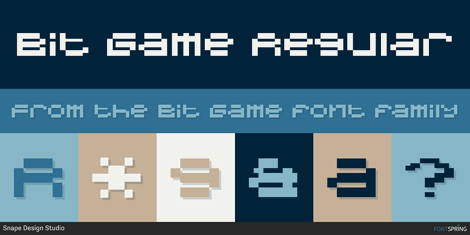 Bit Game Regular Font