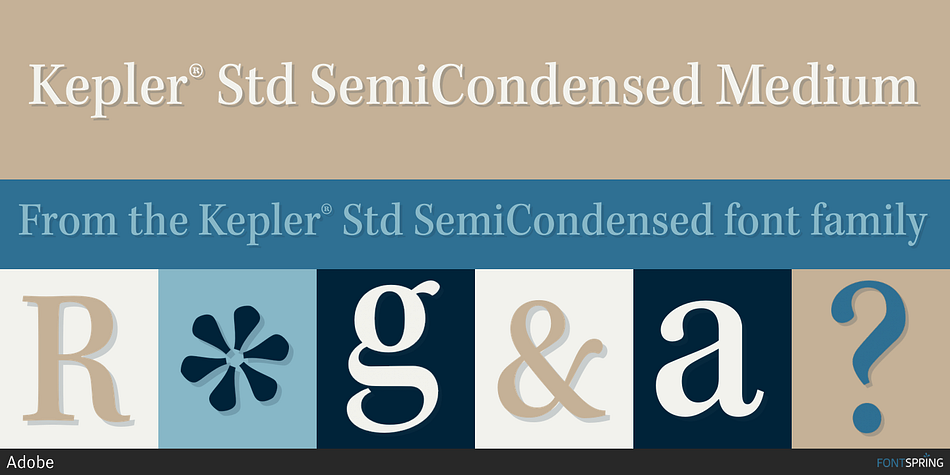 Kepler® Std Essentials Super Pack Font