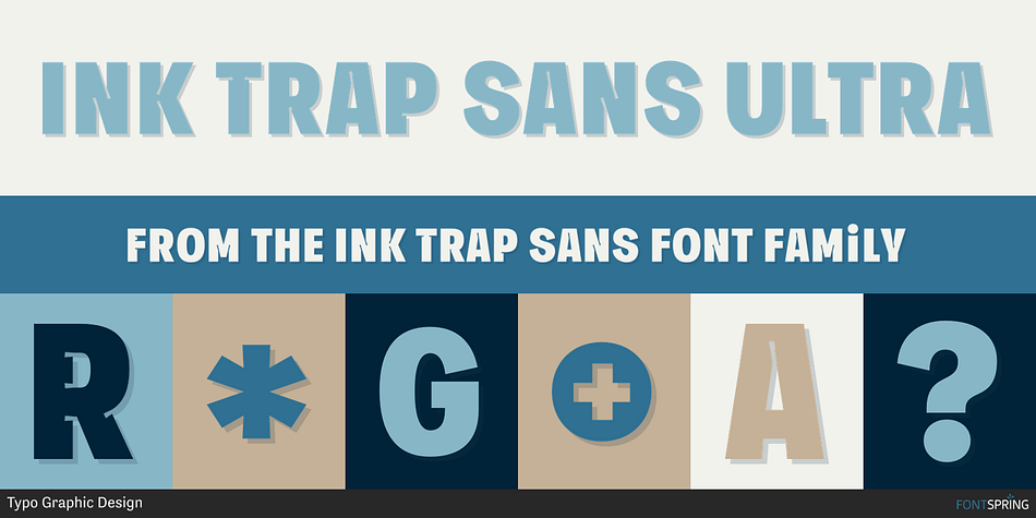 Ink Trap Sans Ultra Font