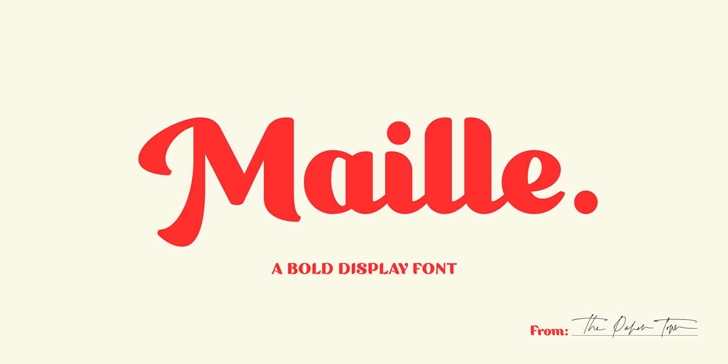 Maille Font