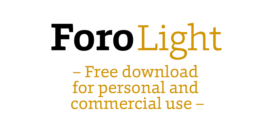 Foro Font