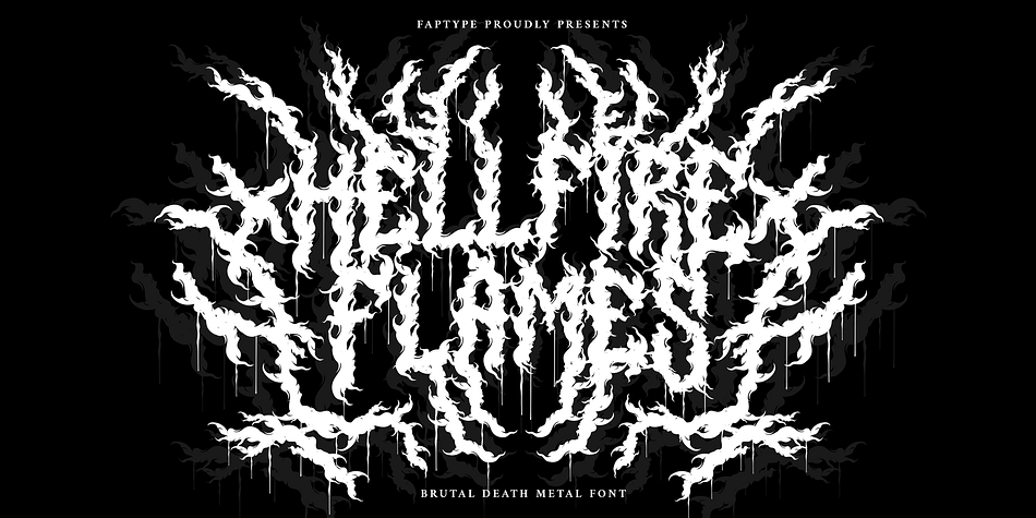 Hellfire Flames Font