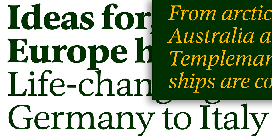Caprano Text Font