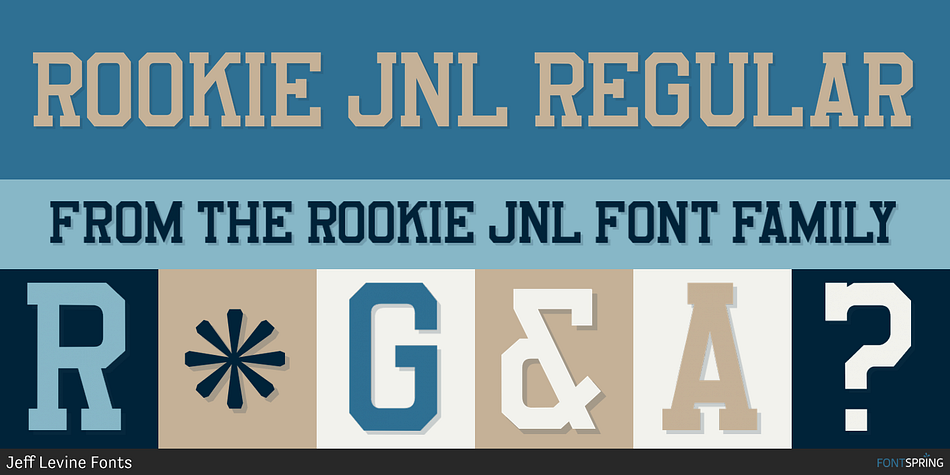 Rookie JNL Regular Font