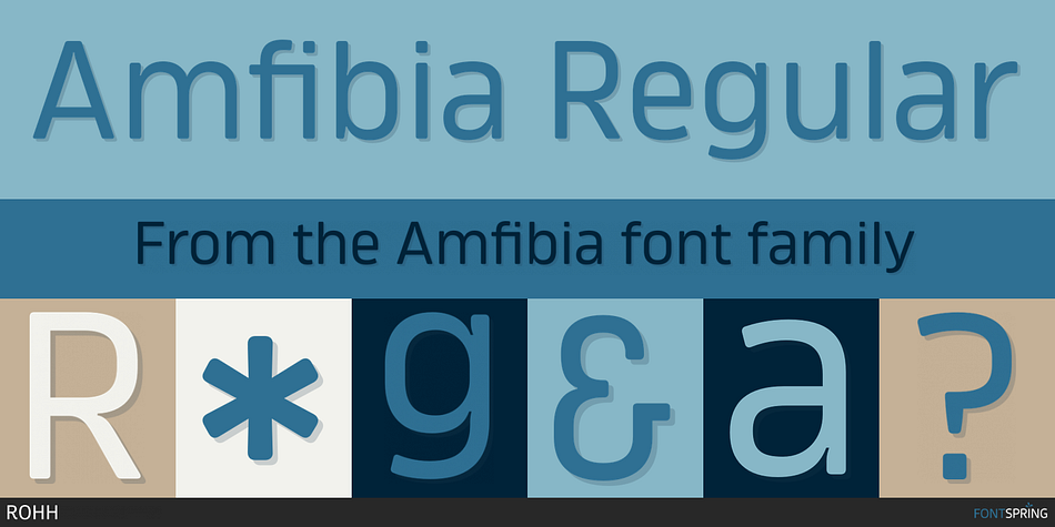 Amfibia Regular Font