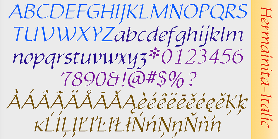 Hermainita Font