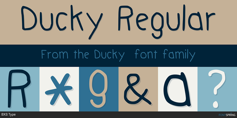 Ducky Regular Font